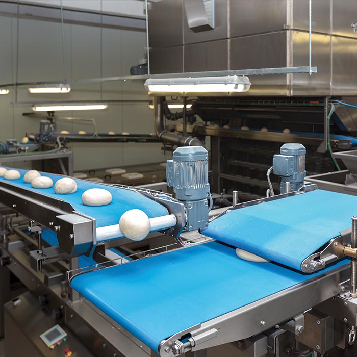 Automated conveyor technology in the food sector